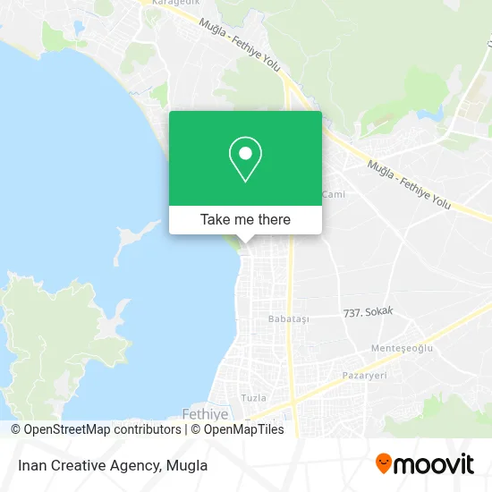 Inan Creative Agency map
