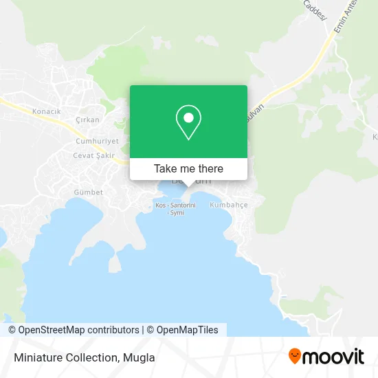 Miniature Collection map