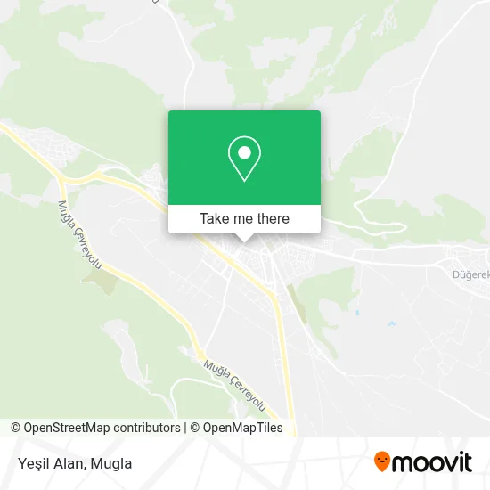 Yeşil Alan map