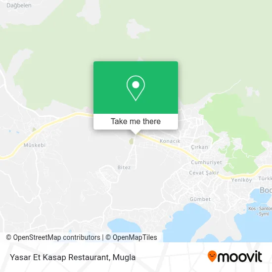 Yasar Et Kasap Restaurant map