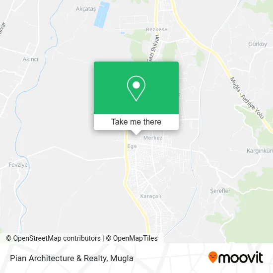 Pian Architecture & Realty map
