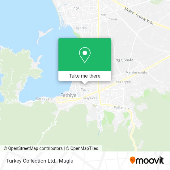 Turkey Collection Ltd. map