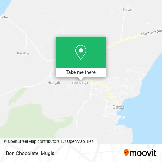Bon Chocolate map