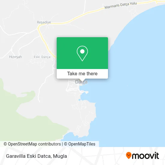 Garavilla Eski Datca map
