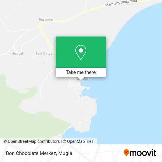 Bon Chocolate Merkez map