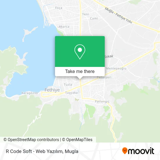 R Code Soft - Web Yazılım map