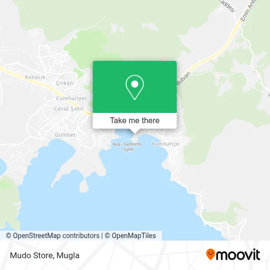 Mudo Store map