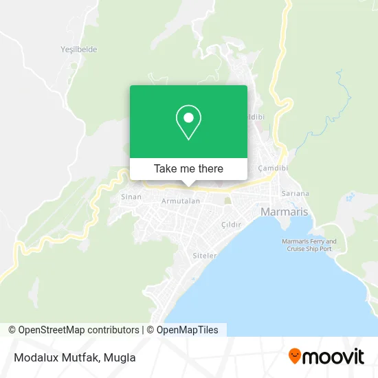 Modalux Mutfak map