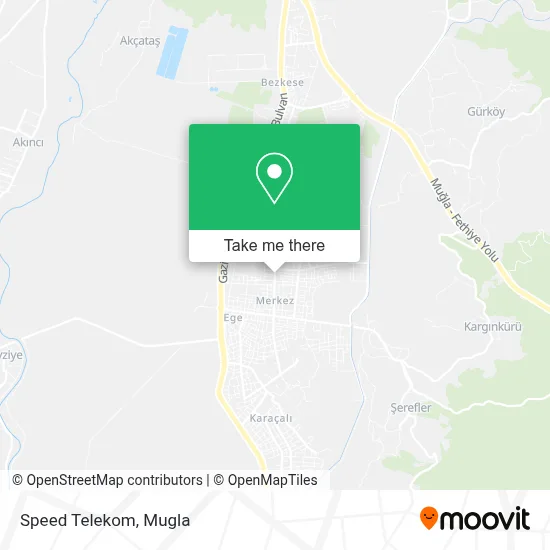 Speed Telekom map