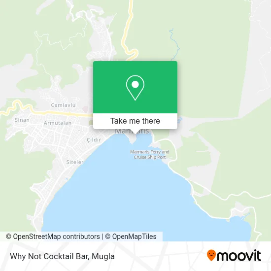 Why Not Cocktail Bar map