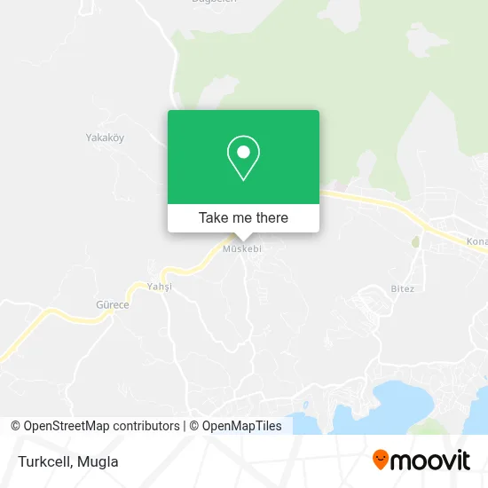 Turkcell map
