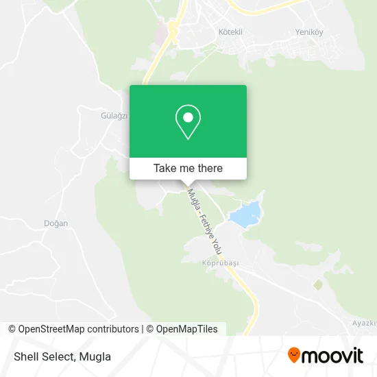Shell Select map