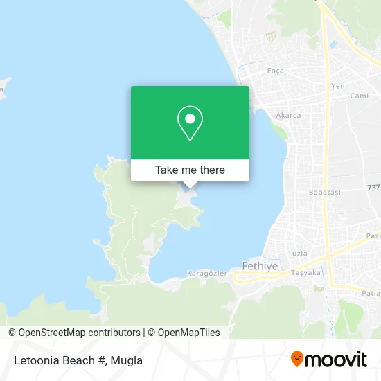 Letoonia Beach # map