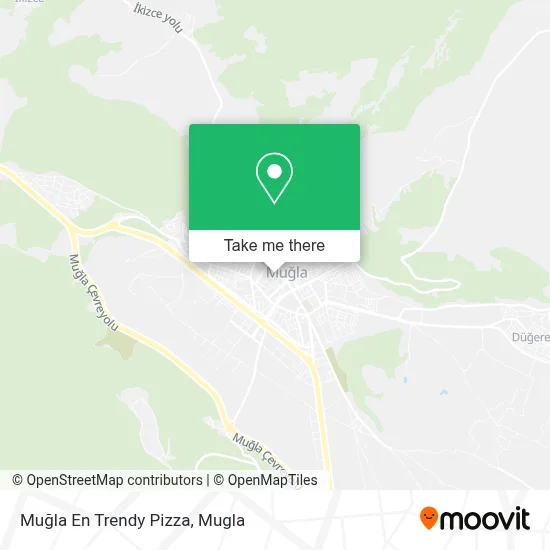 Muğla En Trendy Pizza map