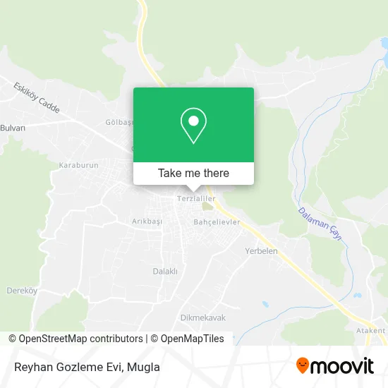 Reyhan Gozleme Evi map