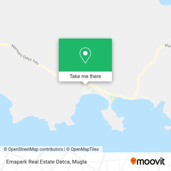 Emapark Real Estate Datca map