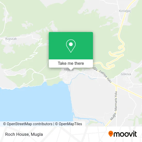 Roch House map