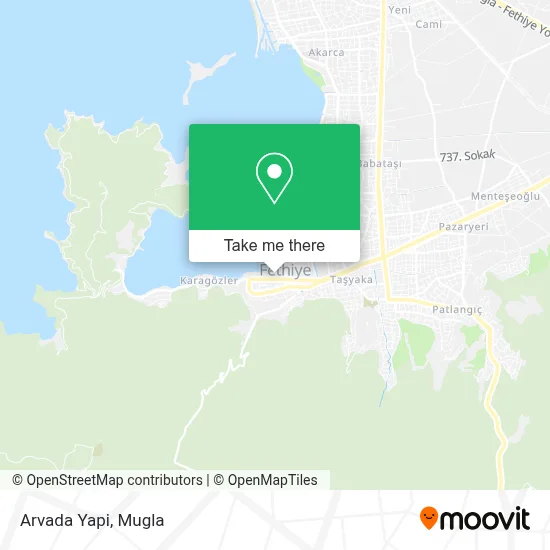 Arvada Yapi map