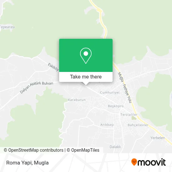 Roma Yapi map