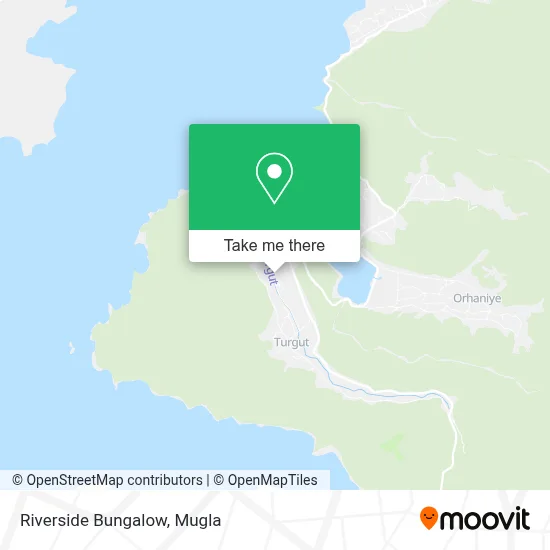 Riverside Bungalow map