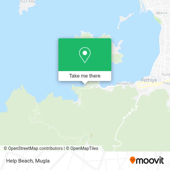 Help Beach map