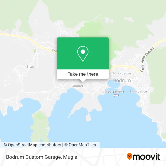 Bodrum Custom Garage map