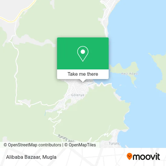 Alibaba Bazaar map