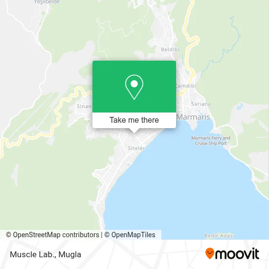 Muscle Lab. map