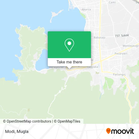 Modi map