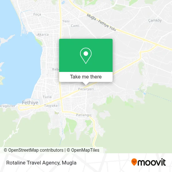 Rotaline Travel Agency map