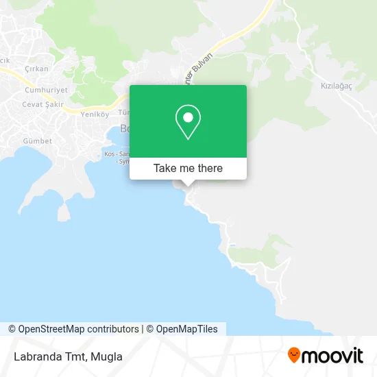 Labranda Tmt map