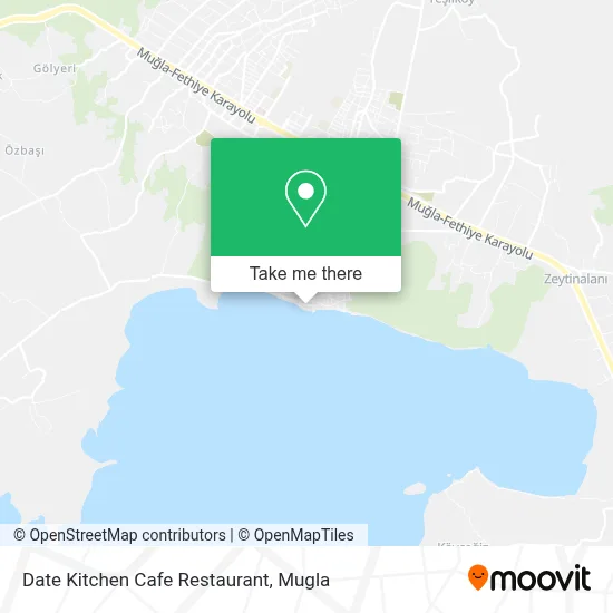 Date Kitchen Cafe Restaurant map