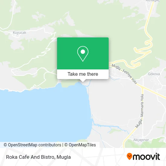 Roka Cafe And Bistro map
