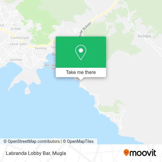 Labranda Lobby Bar map