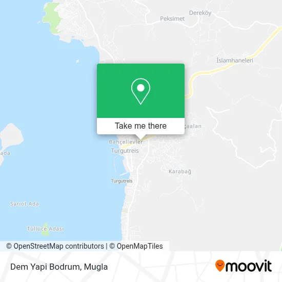 Dem Yapi Bodrum map