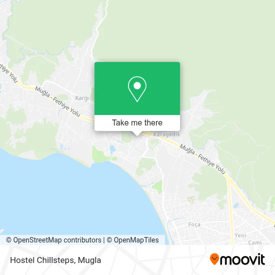 Hostel Chillsteps map