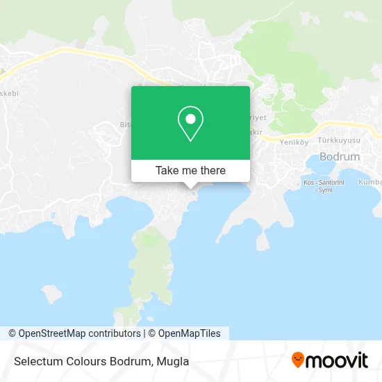 Selectum Colours Bodrum map