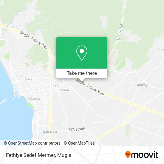 Fethiye Sedef Mermer map
