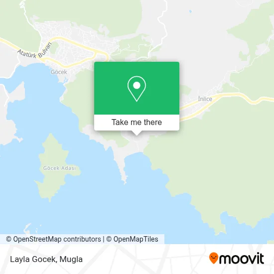 Layla Gocek map
