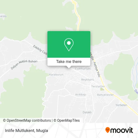Inlife Mutlukent map