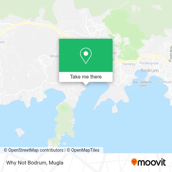 Why Not Bodrum map
