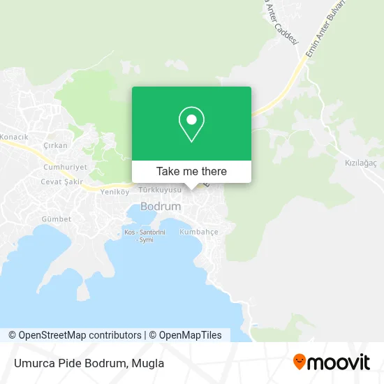 Umurca Pide Bodrum map