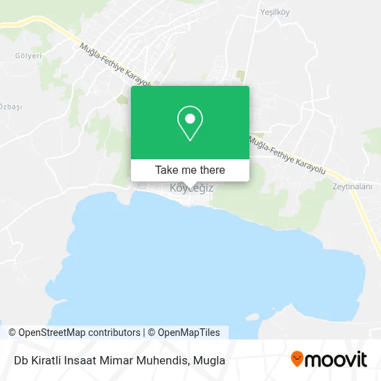 Db Kiratli Insaat Mimar Muhendis map