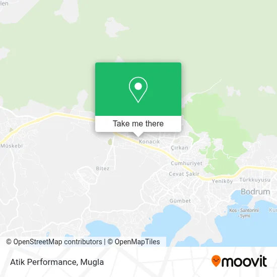 Atik Performance map