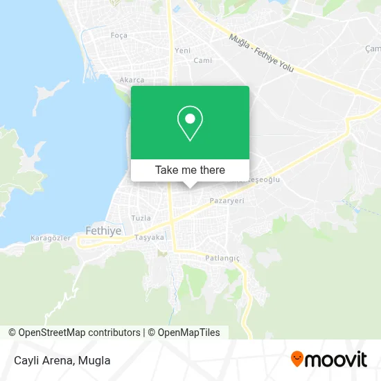 Cayli Arena map