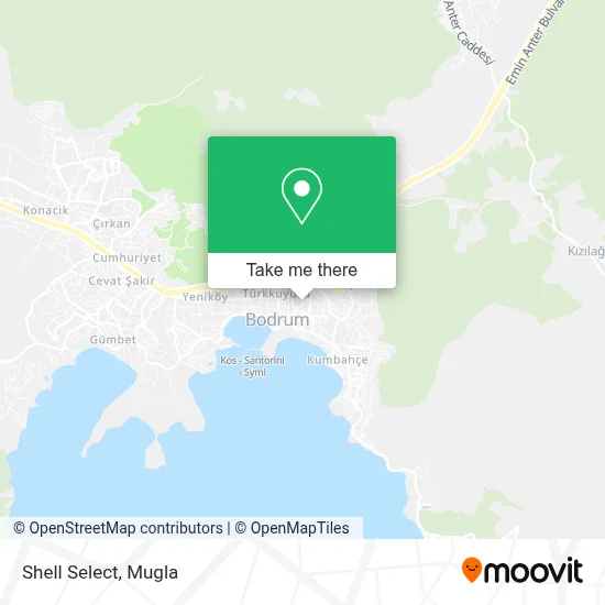 Shell Select map