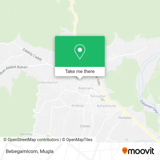 Bebegamicom map