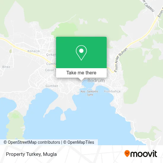 Property Turkey map