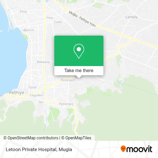 Letoon Private Hospital map