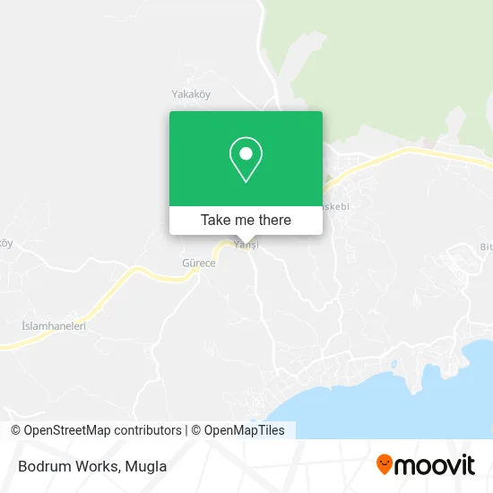 Bodrum Works map